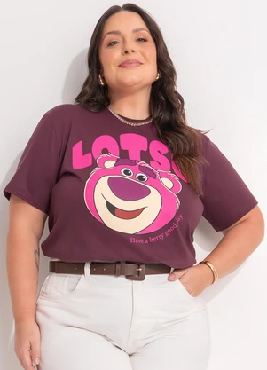 Disney - Blusa Lotso Roxo - DISNEY