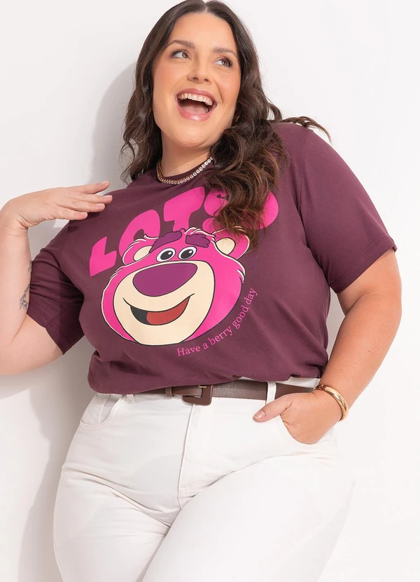 Disney - Blusa Lotso Roxo 5