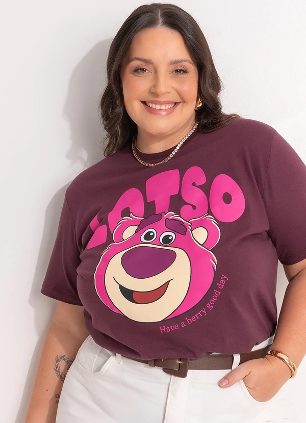 Disney - Blusa Lotso Roxo 7