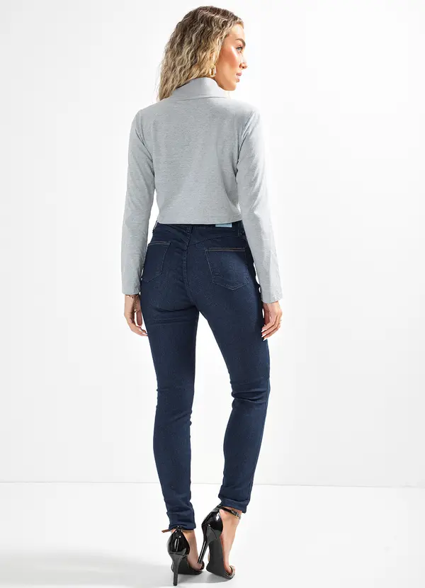 Moda Pop - Blusa Mescla Claro em Malha 3