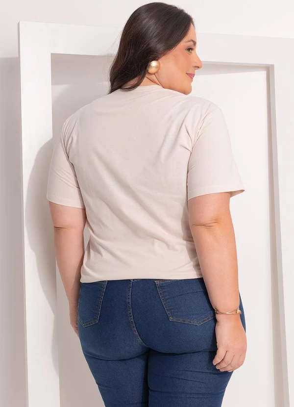 Disney - Blusa Minnie Mouse Bege 4