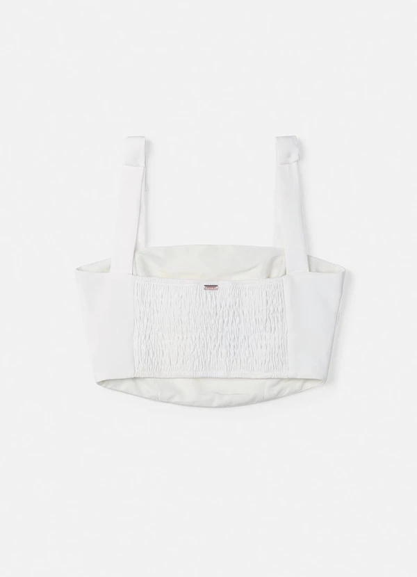 Authoria - Blusa Off White com Laços Off White 6