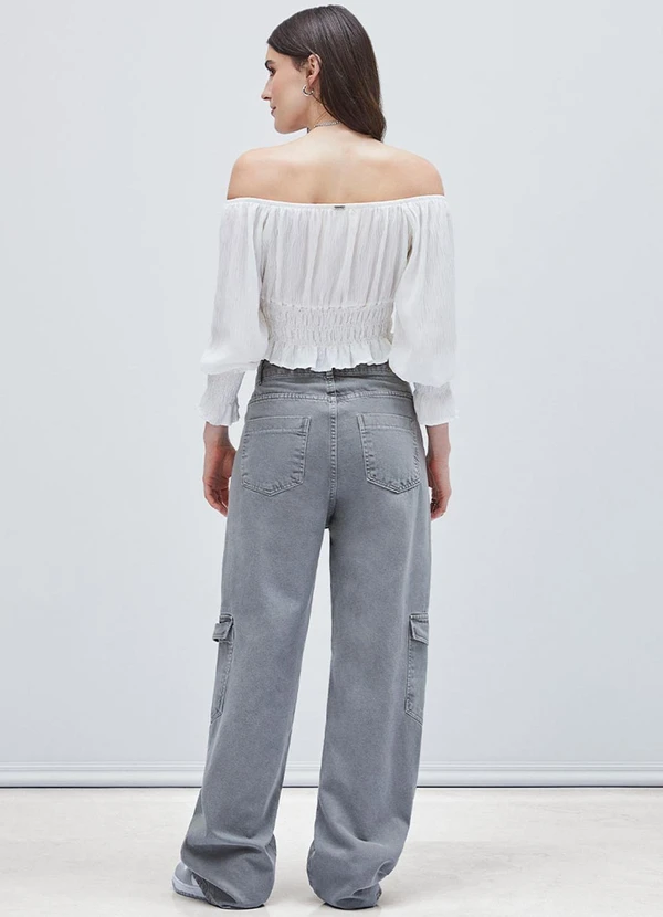 Authoria - Blusa Plissada Off White Off White 4