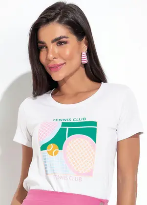 Moda Pop - Blusa Tênis em Malha de Algodão - MODA POP