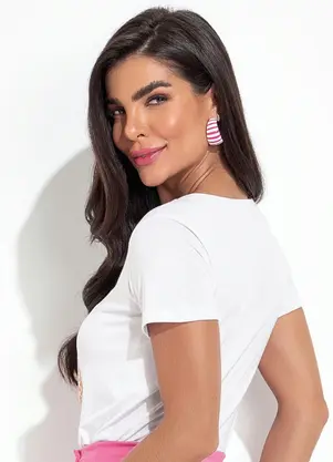 Moda Pop - Blusa Tênis em Malha de Algodão - MODA POP