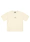 Enfim - Camiseta Ampla Fashion com Strass Off White - variação: Off White