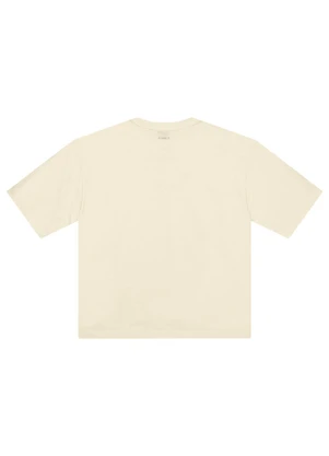 Enfim - Camiseta Ampla When Art Meets Fashion Off White - ENFIM