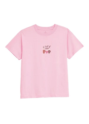 Malwee - Camiseta Coffee Rosa Claro - MALWEE
