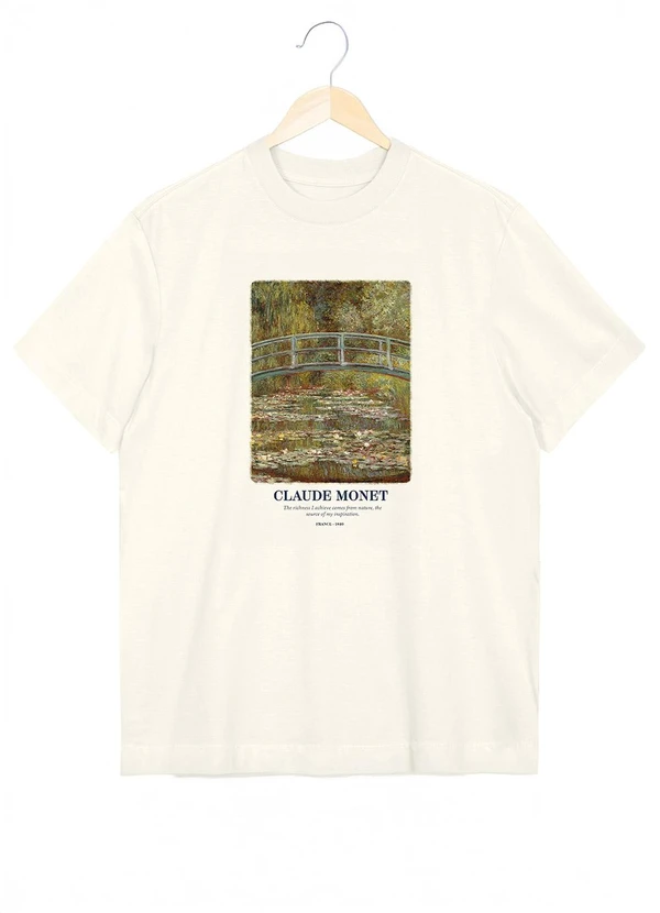 Malwee - Camiseta Comfort Monet Branco