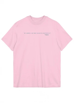 Malwee - Camiseta Comfort Monet Rosa Claro - MALWEE