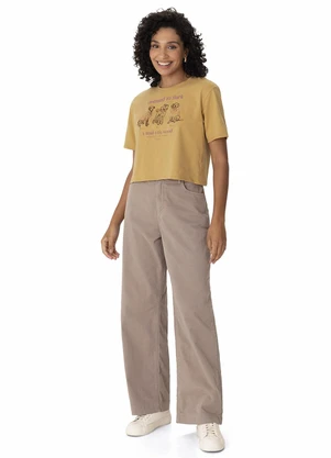 Malwee - Camiseta Dressed To Bark Amarelo - MALWEE