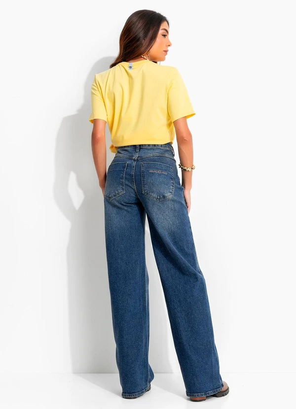 Colcci - Camiseta em Malha Amarelo 2