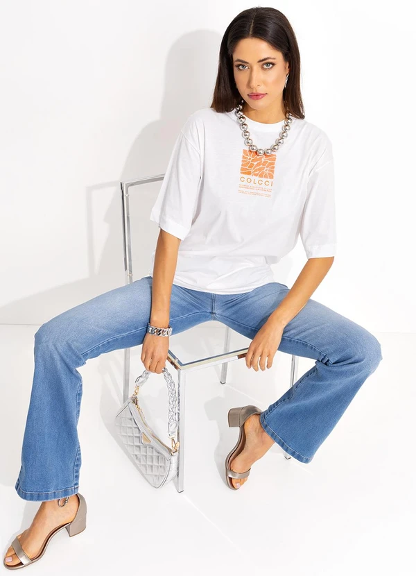 Colcci - Camiseta Estampada Off White 6