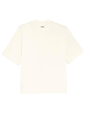 Enfim - Camiseta Feminina Ampla com Pedraria Off White - ENFIM