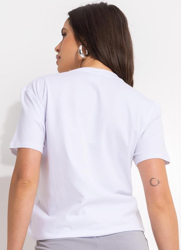 Fila - Camiseta Feminina Letter Premium Ii Branco 4