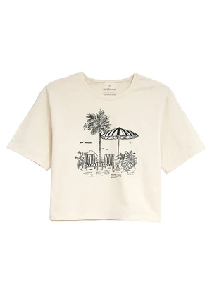 Malwee - Camiseta Good Memories Off White - MALWEE