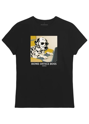 Malwee - Camiseta Home Office Boss Preto - MALWEE