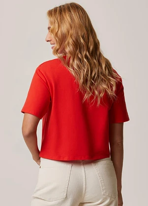 Malwee - Camiseta La Beauté Vermelho - MALWEE