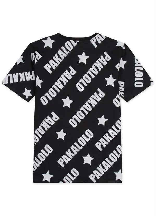 Pakalolo - Camiseta Manga Curta Feminina Preto 2