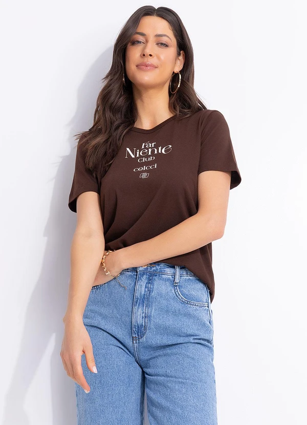 Colcci - Camiseta Marrom 3