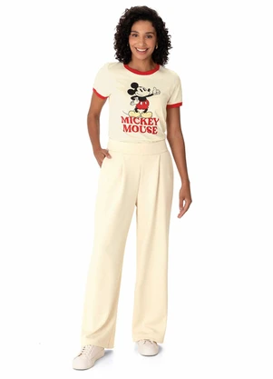 Malwee - Camiseta Mickey Mouse® Off White - MALWEE