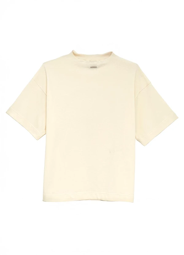 Enfim - Camiseta Petals Of Happiness Flowers Off White 4