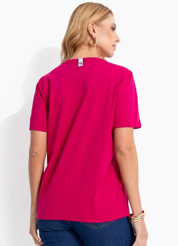 Colcci - Camiseta Rosa 2