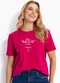 Colcci - Camiseta Off White - variação: Rosa