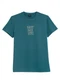 Enfim - Camiseta Slim Confidence Terracota - variação: Azul Turquesa