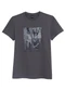 Enfim - Camiseta Slim Style Speaks Before We do Preto - variação: Cinza Chumbo