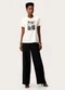 Enfim - Camiseta Slim Style Speaks Before We do Preto - variação: Off White