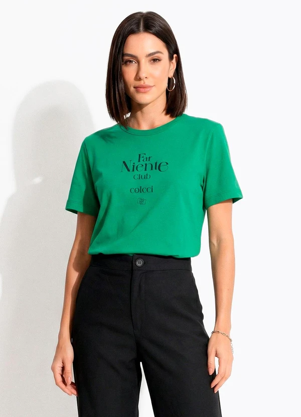 Colcci - Camiseta Verde