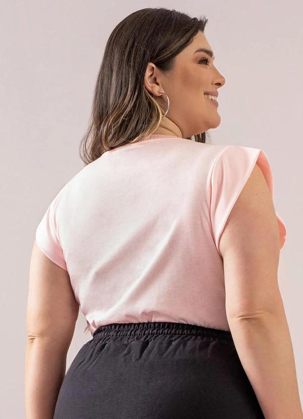 Just Basic - Muscle Tee Feminino Rosa 2