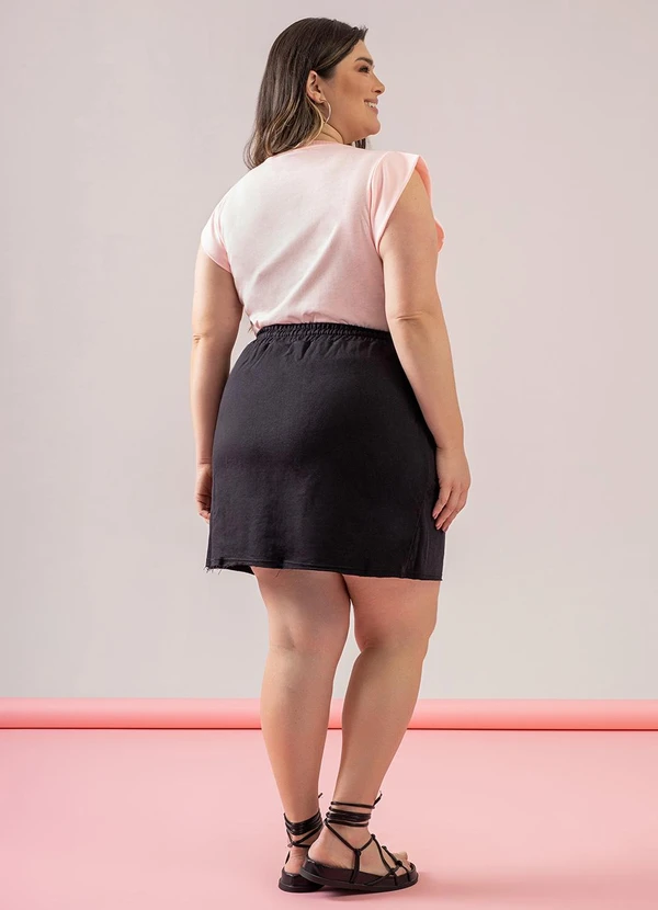 Just Basic - Muscle Tee Feminino Rosa 4