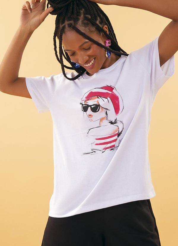 Soft Bonni - T-Shirt Adulto Branco