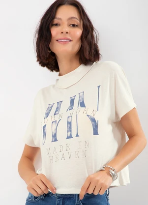 John John - T-Shirt Arianna Bege - JOHN JOHN