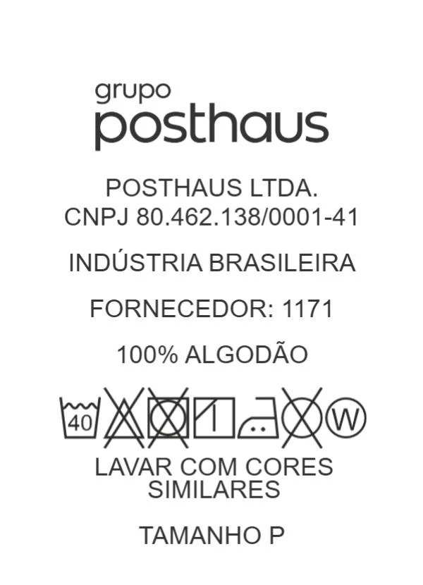 Moda Pop - T-Shirt Azul Royal em Malha de Algodão 4