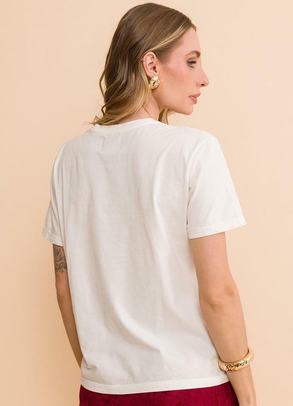 Petit Rose - T-Shirt Básica Le Merites Off-White 2