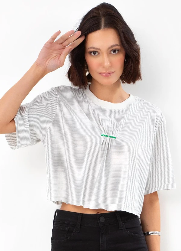 John John - T-Shirt Beatrice Bege