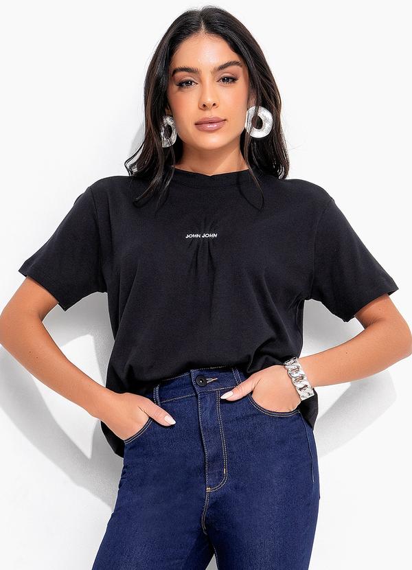 John John - T Shirt Beatrice Preto 1