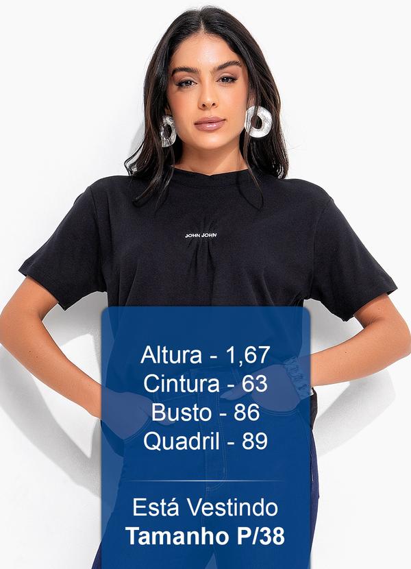 John John - T Shirt Beatrice Preto 5