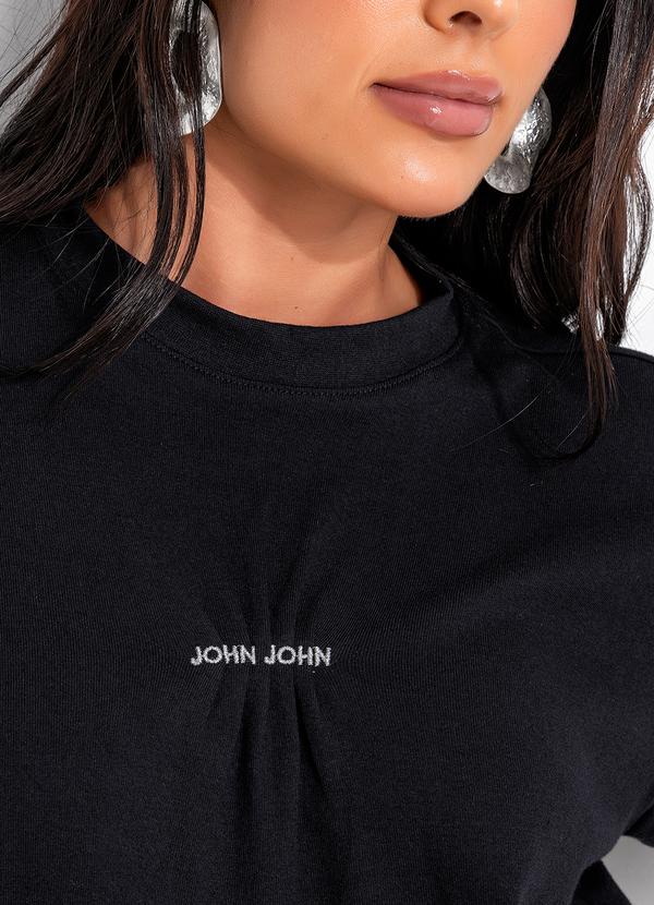 John John - T Shirt Beatrice Preto 8