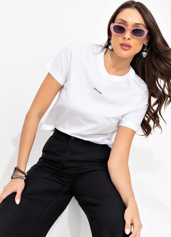 John John - T Shirt Bella Branco 6