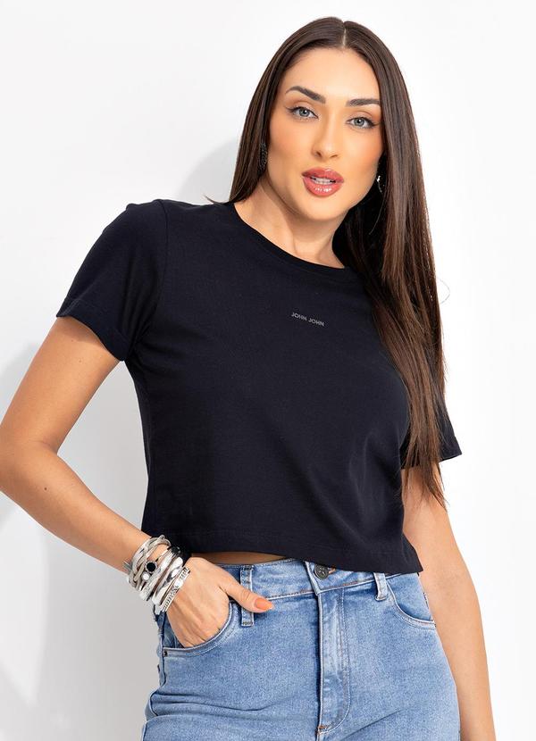 John John - T Shirt Bella Preto