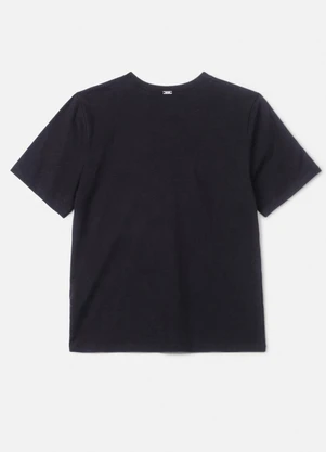 Authoria - T-Shirt Black com Laços Preto - AUTHORIA