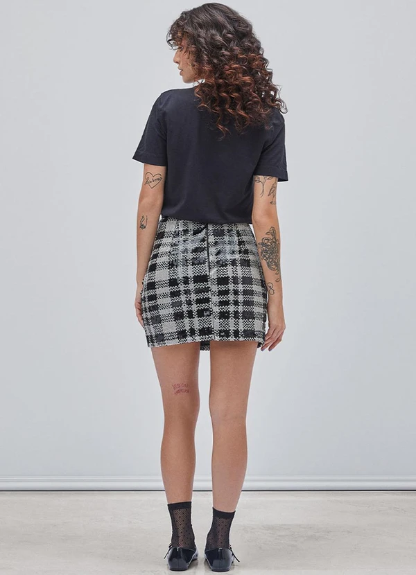 Authoria - T-Shirt Black Estampada Preto 4