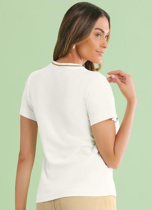 Angel - T-Shirt Bordada Abelhas Estampado  2