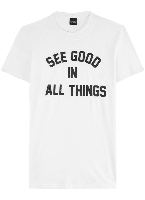 Enfim - T-Shirt Branco 5