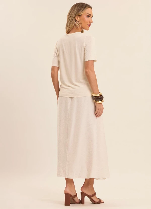 Doce Trama - T-Shirt Brisa Bordada Branco 4