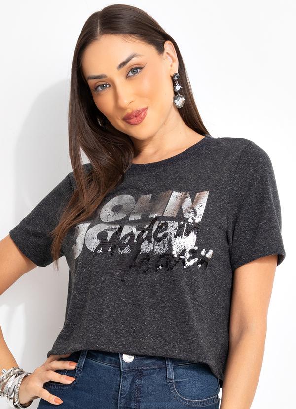 John John - T Shirt Cinza